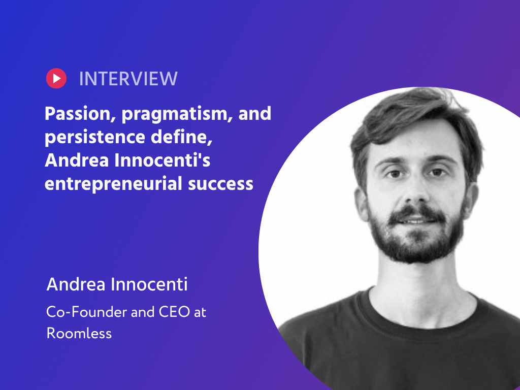 From Tuscan Roots to Tech Triumphs: The Inspiring Journey of Andrea Innocenti, CEO of Roomless